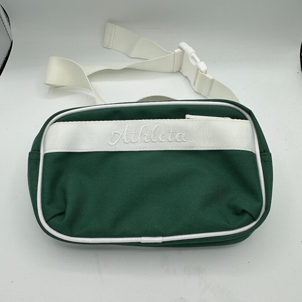 Athleta All About LARGE BELT BAG Chest Crossbody Bag Fanny Pack GREEN